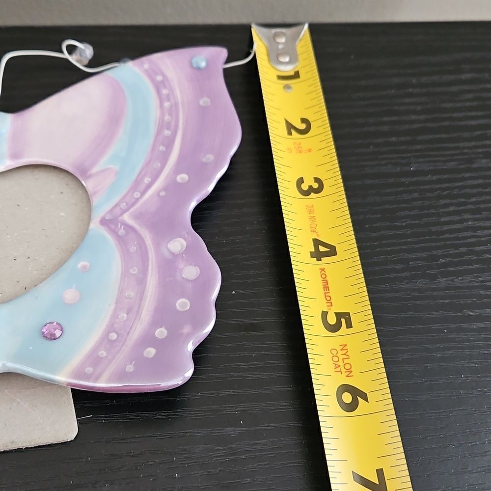 Butterfly Ceramic Photo Frame - Picture 4 of 5